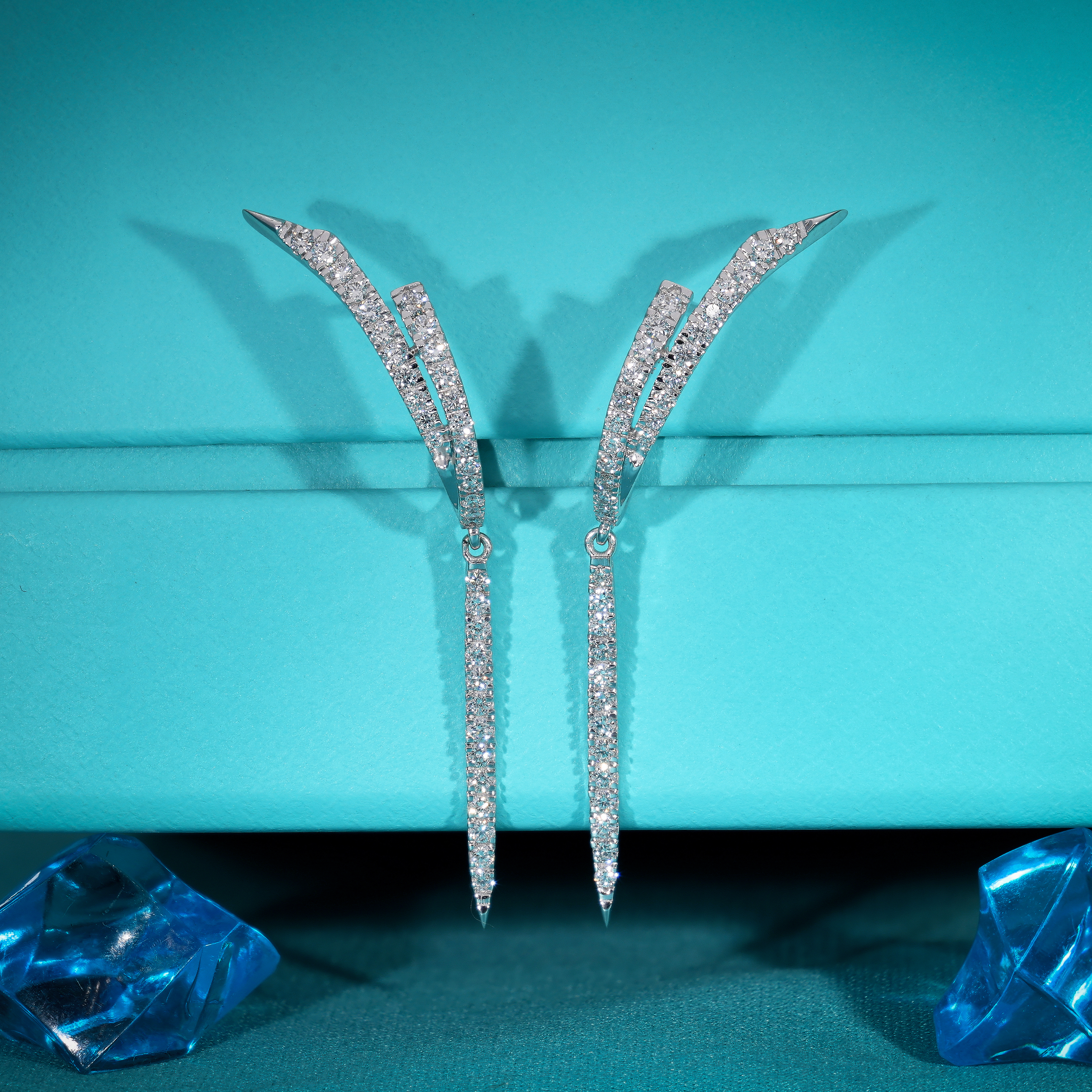 Lab Grown Diamond Fierce Dangle Earring